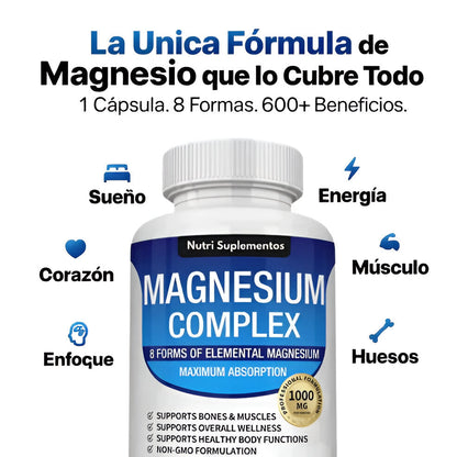 ✨Magnesium Complex - Descansa profundo y recupérate mejor sin tensión