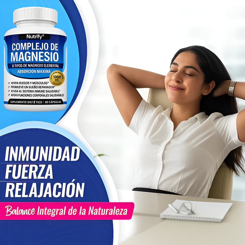 ✨Magnesium Complex - Descansa profundo y recupérate mejor sin tensión