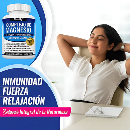 ✨Magnesium Complex - Descansa profundo y recupérate mejor sin tensión