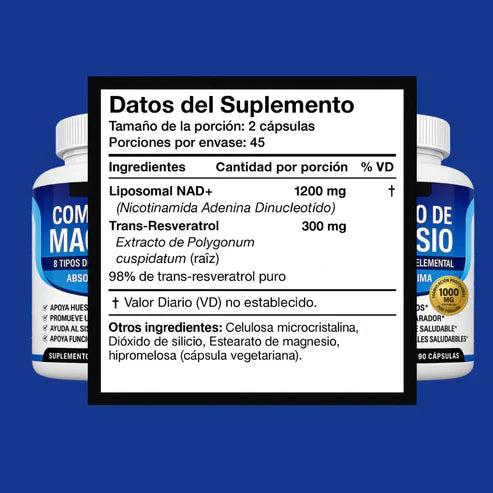 ✨Magnesium Complex - Descansa profundo y recupérate mejor sin tensión