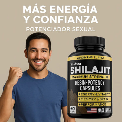 Shilajit Himalaya – Vitalidad Masculina Premium